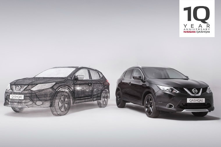 10 years of Nissan Qashqai – from sketch to success