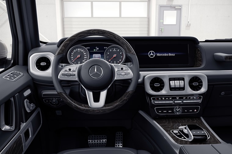 Mercedes has given us a glimpse of the new G-Class' interior ahead of a full reveal at the Detroit Motor Show.