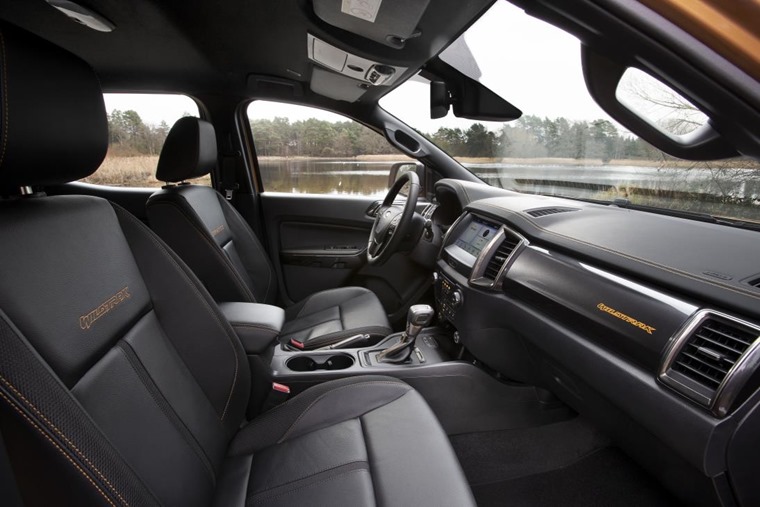 2019 Ford Ranger Wildtrak interior