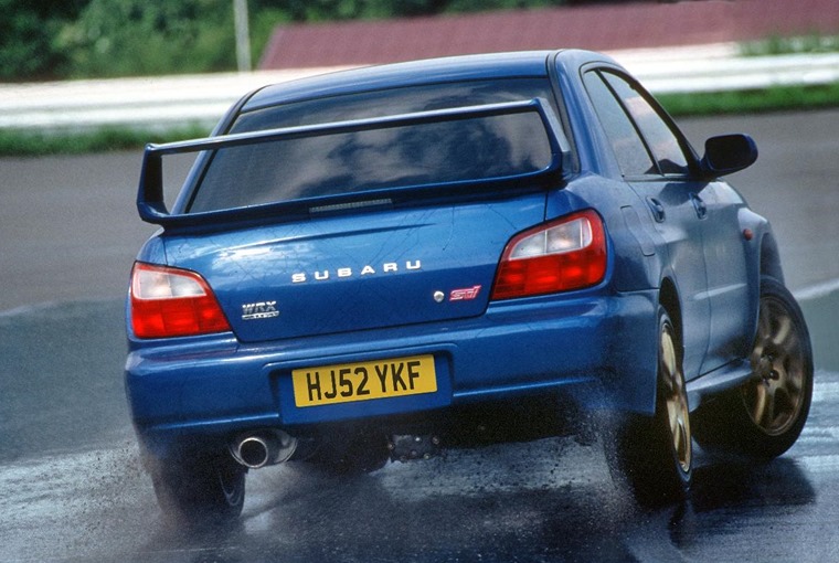 Subaru WRX STI rear