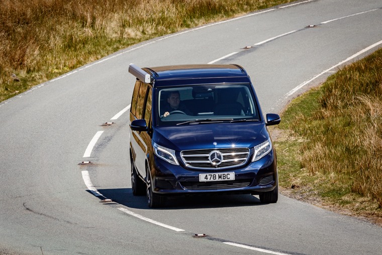 Mercedes-Benz Marco Polo on the road