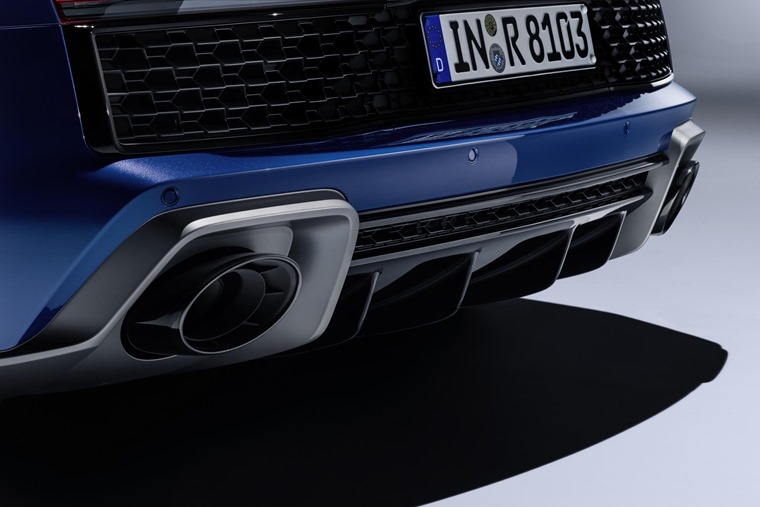 Audi R8 2019 exhaust detail
