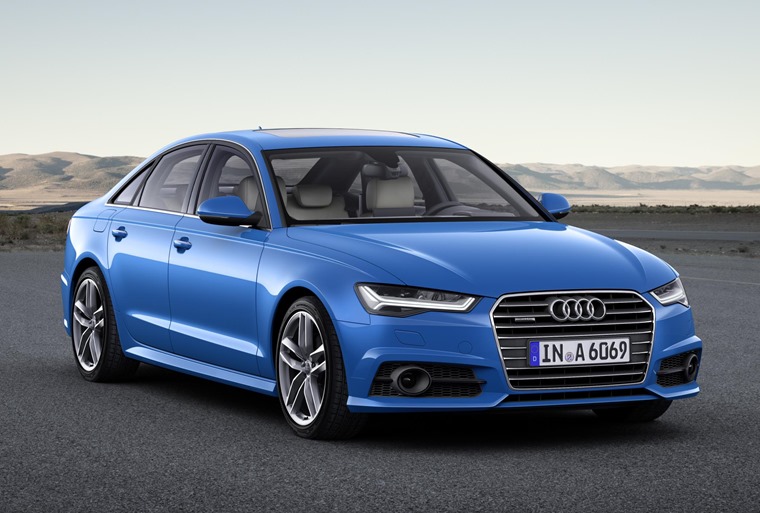 Audi A6 2017 Blue Front Static