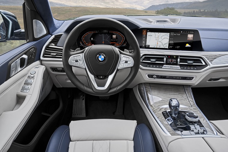 BMW X7 driver