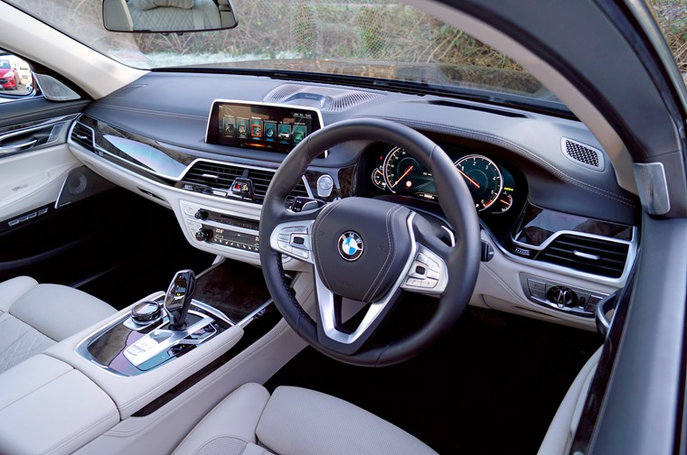 BMW 730Ld interior