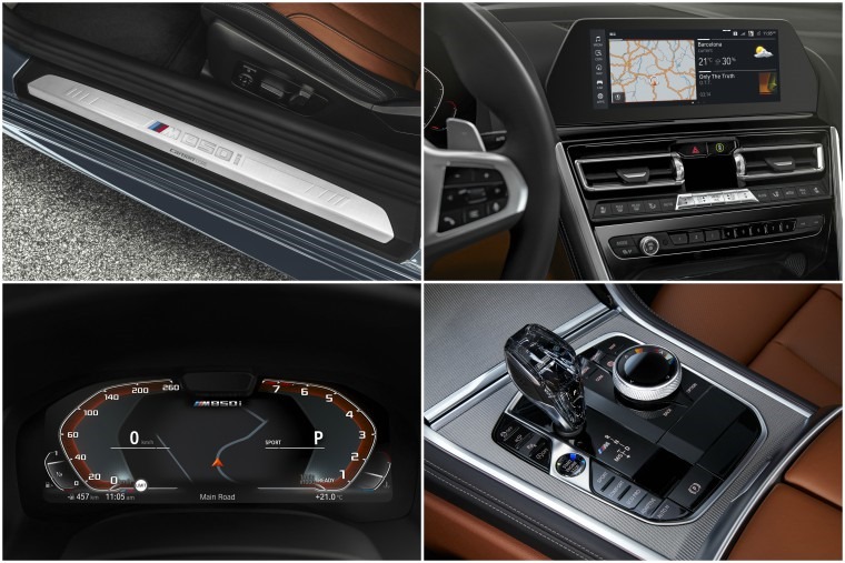BMW 8 Series interior details