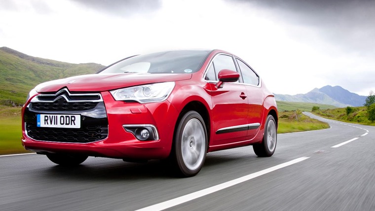 Citroen DS4 2011 Red Front Dynamic