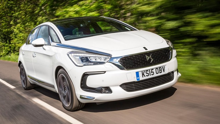 DS 5 2015 White Front Dynamic
