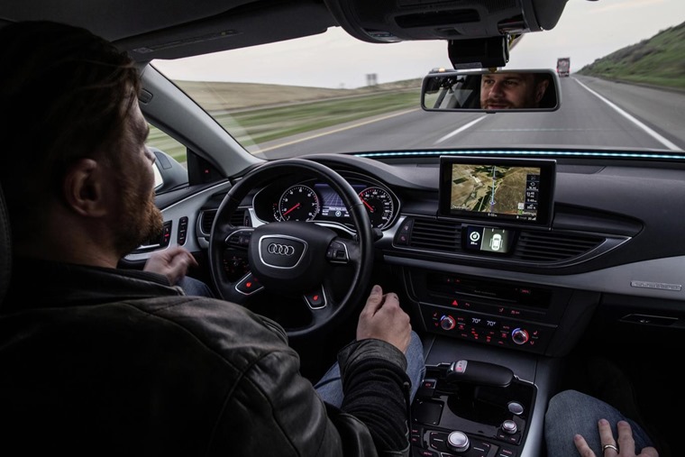 Driverless Audi A7