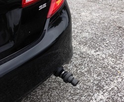 Ecoviate  CO2ube device fitted to a car