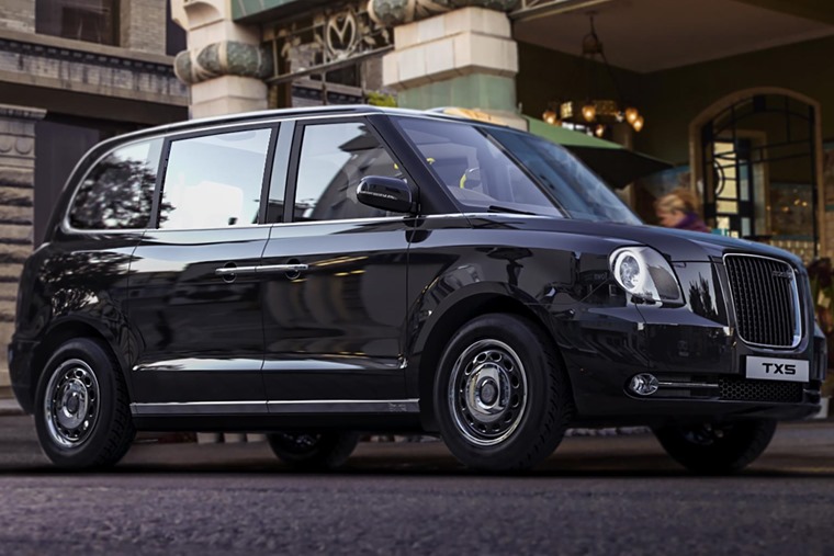 The all-new London taxi features an electric drivetrain.