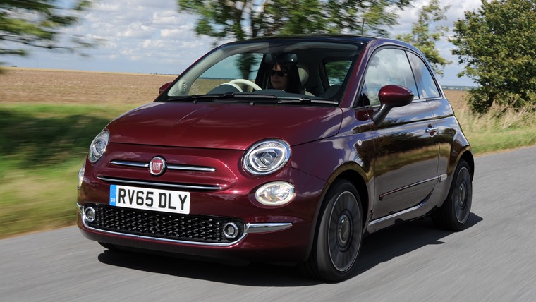 Fiat 500 2106 Red Front Dynamic