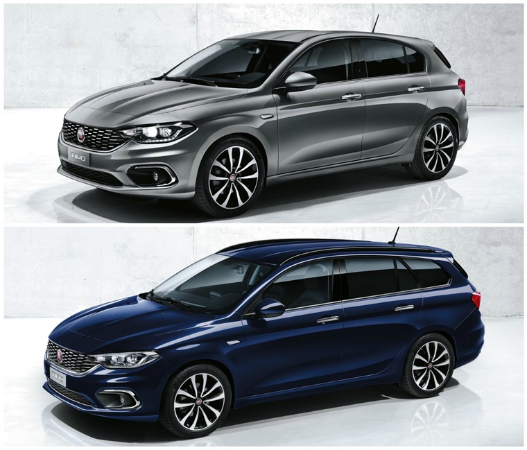 Fiat Tipo hatch and estate