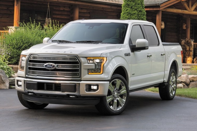 Ford F-150 White Front Static