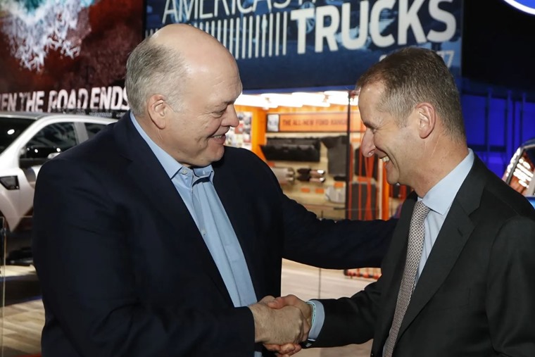 Hiess and Hackett - VW and Ford CEOs