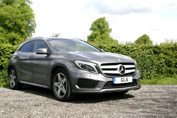 The GLA is obviously part of the A-Class family