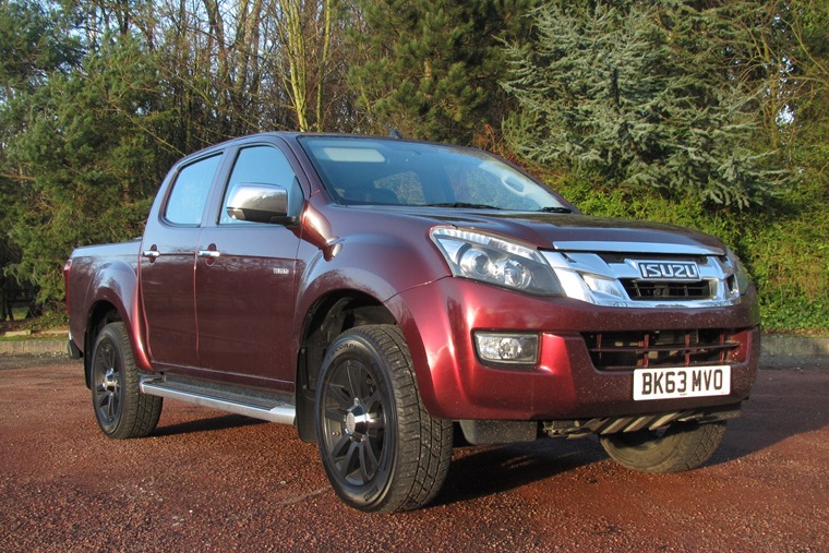 The second generation Isuzu D-Max can tow a maximum braked load of 3.5 tonnes 