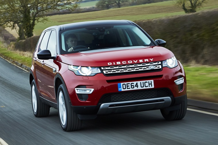 Land Rover Discovery Sport 2015 Red Front Dynamic