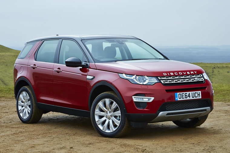 Land Rover Discovery Sport 2015 Red Front Static