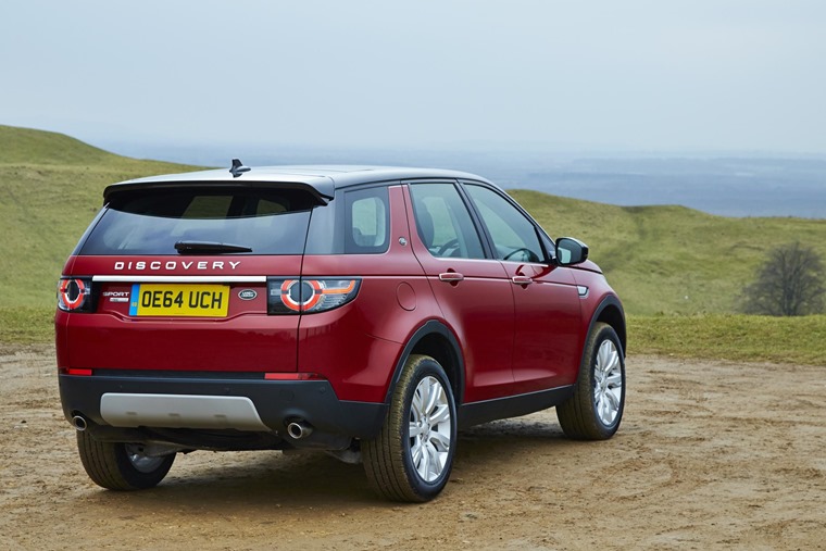 Land Rover Discovery Sport 2015 Red Rear Static