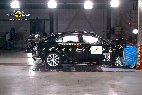 Lexus IS Euro NCAP test 2013