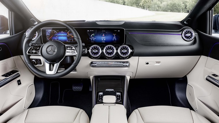 Mercedes-Benz B-Class interior 2019