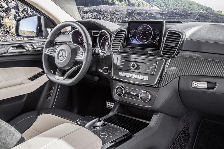 Mercedes-Benz GLE Coupe interior 2016