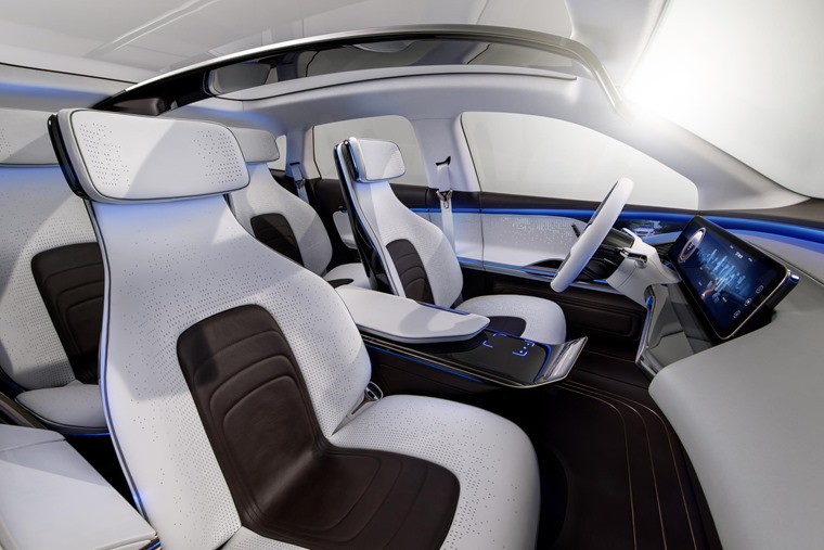 Mercedes Benz Generation EQ interior