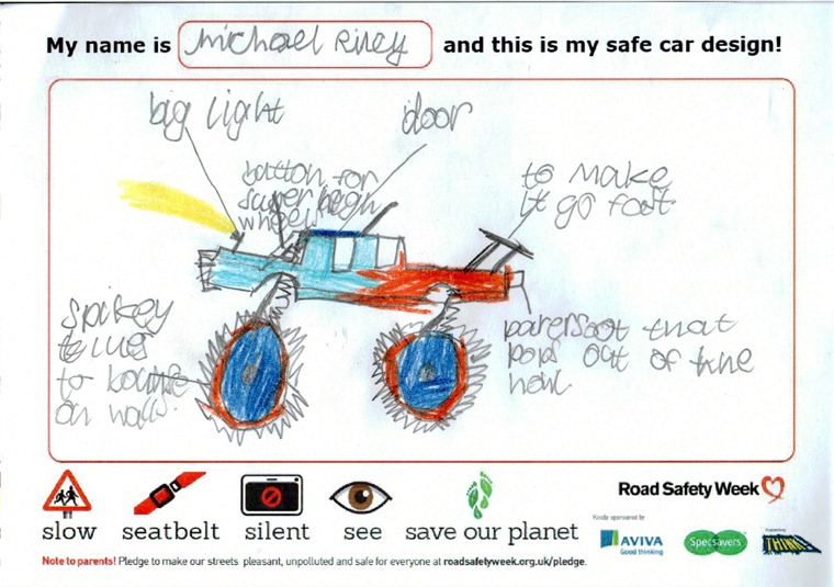 Michael Riley Safe Car