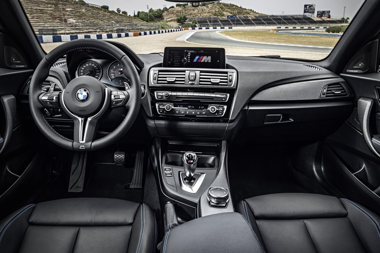 BMW M2 interior 2017