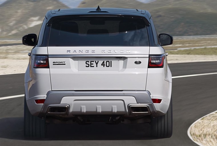 Range Rover Sport PHEV rear