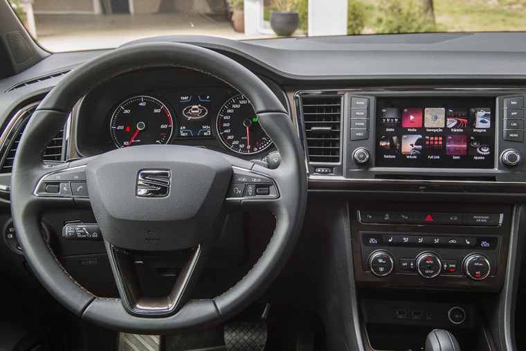 Seat Ateca's cabin is good quality with lots of soft-touch plastics