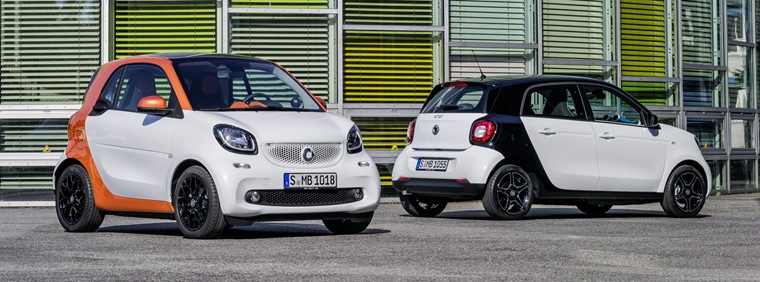 Smart ForTwo and ForFour 2014