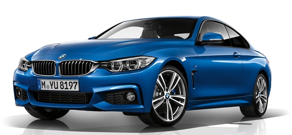 From the front, it is hard to tell the difference between the 4-Series and the 3-Series