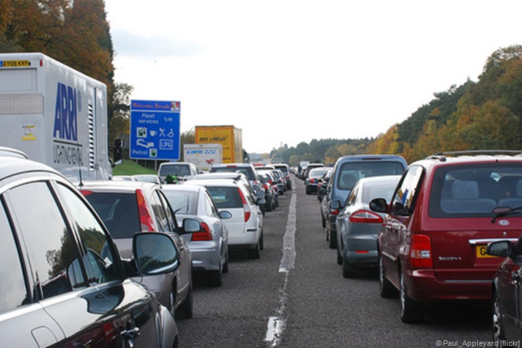 Every motorist who wants to go further than the end of their road is likely to end up in a jam