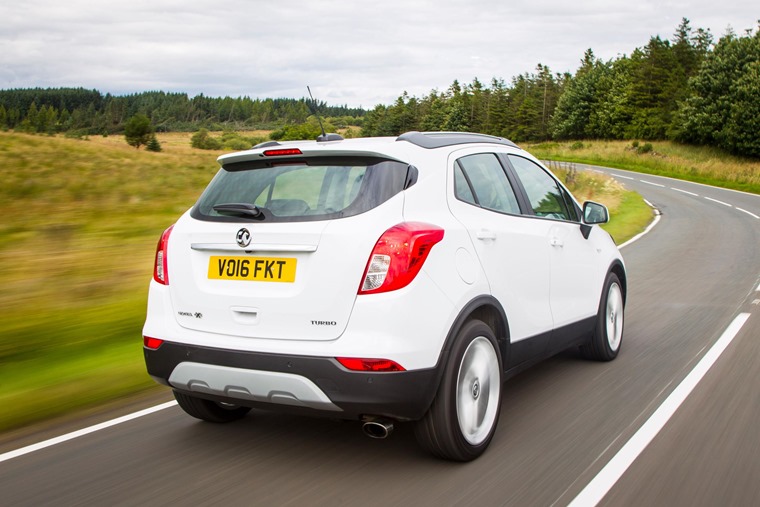 The Mokka X is comfortable, masking the cracks and bumps of UK roads well