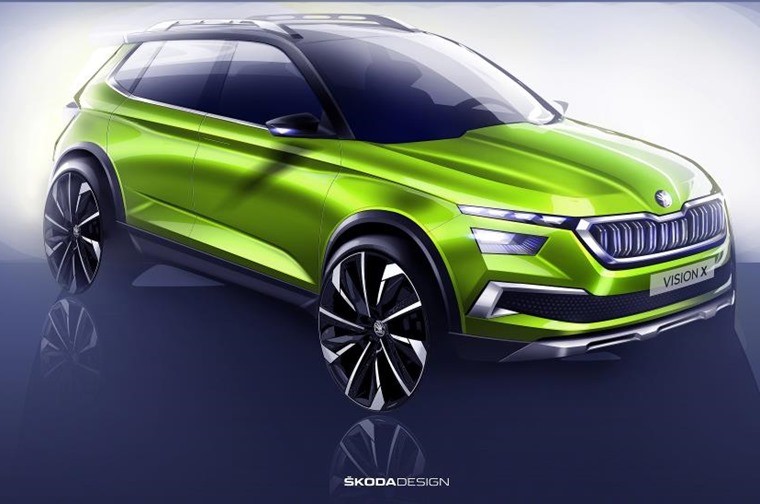 Skoda's Vision X is a concept that gives us a closer look at what we can expect the brand's upcoming 2019 crossover to look like.