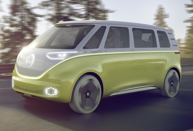 VW ID Buzz Cargo concept is the commercial version.