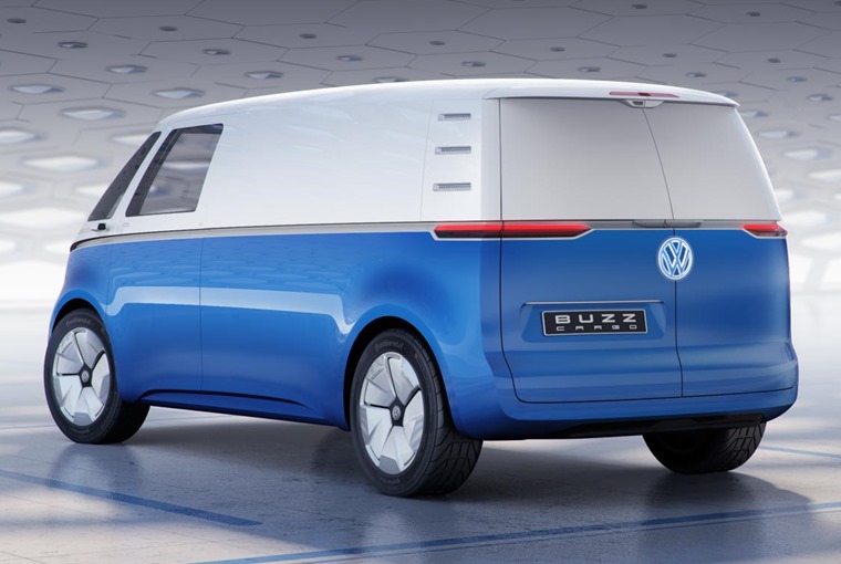VW ID Buzz Cargo concept rear