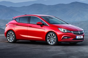 Vauxhall Astra Red 2016 Static 2