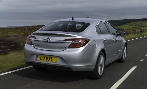 At the back, the latest Insignia is designed to look wider and lower. This 