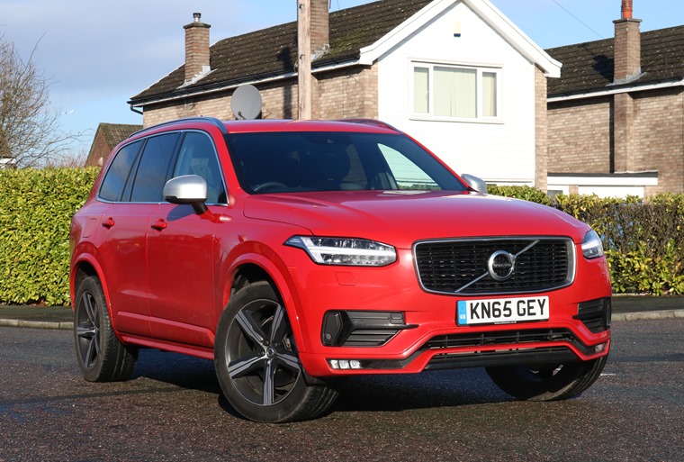 Volvo XC90 R-Design 2016 front red