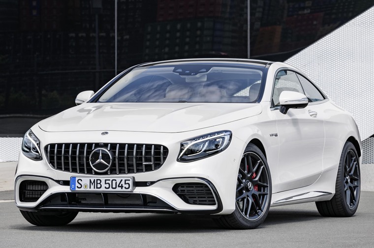 AMG variants get a smaller (but more potent) V8 and a more aggressive grille design.