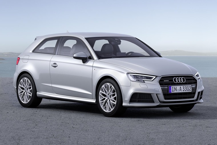 The Audi A3 is back in the top ten. It's premium cars like this that are popular lease cars.