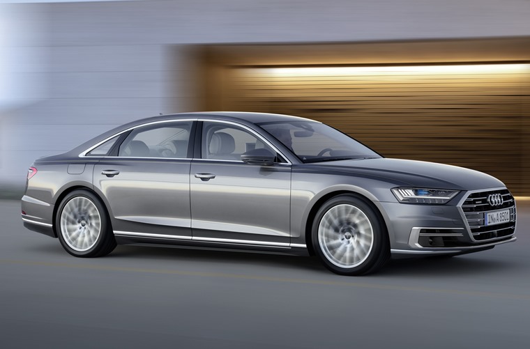 The new Audi A8 will take the fight to the upcoming S Class and latest BMW 7 Series.