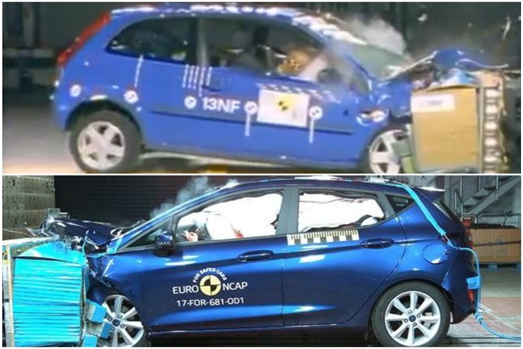 Crash standards have also moved on, as has Euro NCAP's camera equipment...