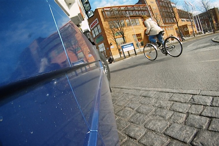 Slower road users such as cyclists often infuriate impatient drivers.