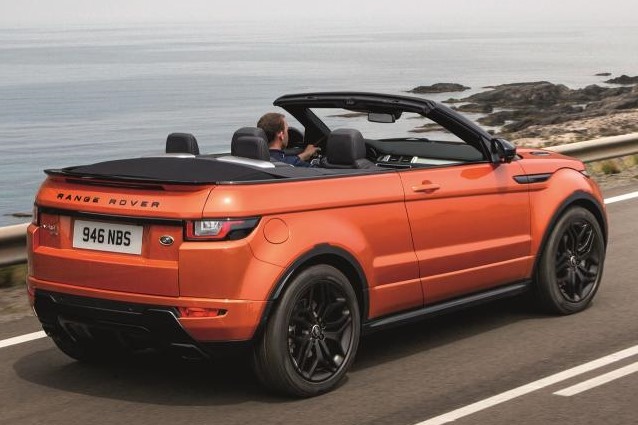 Over the top, or a stroke of genius? Opinion on the Evoque Convertible is divided...