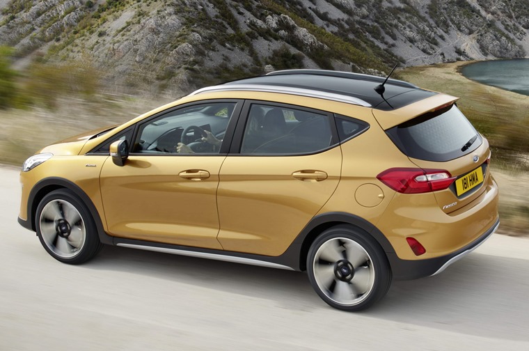 Ford Fiesta Active rear