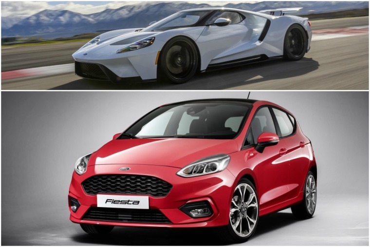 The GT supercar and new Fiesta both get their UK debuts.
